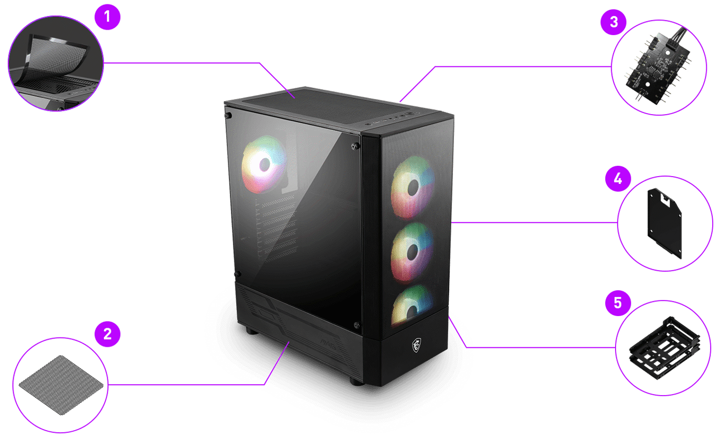MAG FORGE 112R MSI Componentes Informáticos Panamá