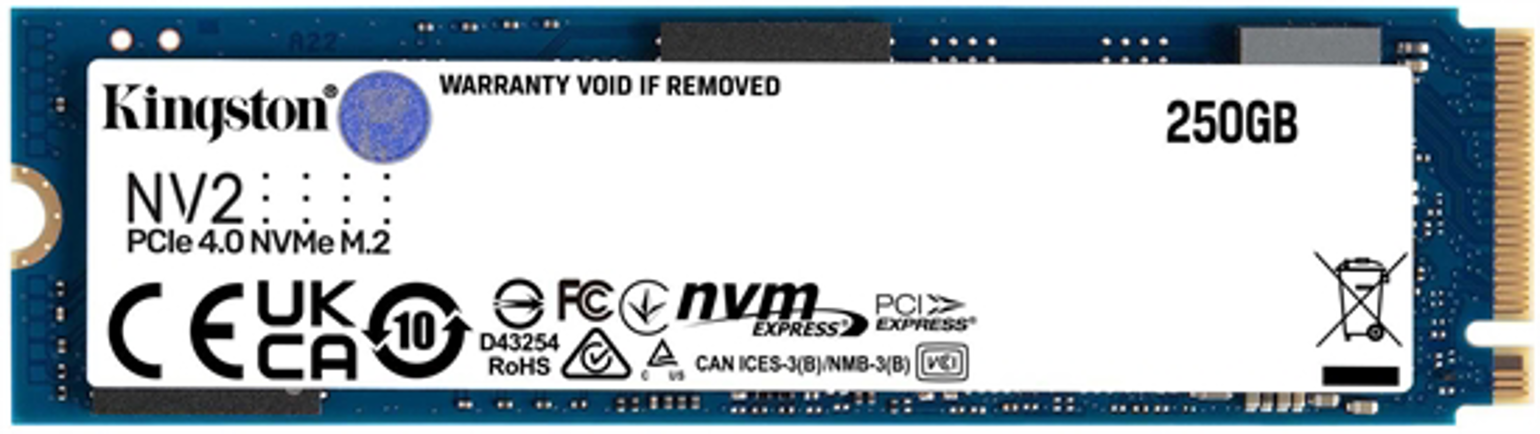 SNV2S/250G Kingston Almacenamiento Panamá