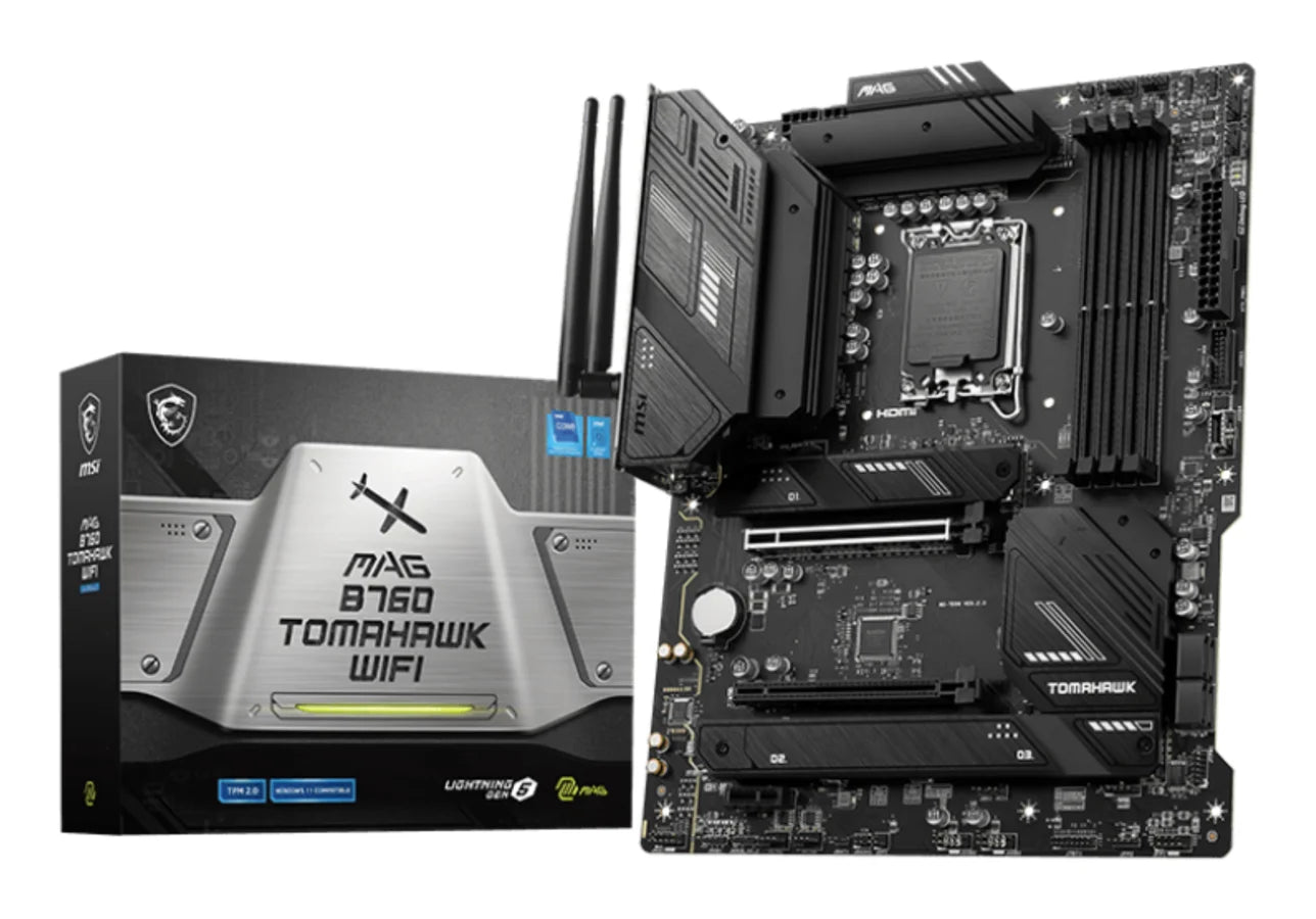 MAG B760 TOMAHAWK WIFI  MSI  Componentes Informáticos Panamá [1a3e3d3d-683e-48cc-94c6-e4996cd5904d]