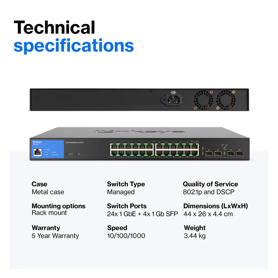 LGS328PC  Linksys  Redes Panamá [2982303d-09d3-46e7-857f-de390526e76f]