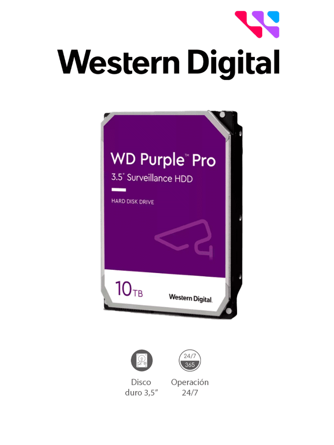 WD101PURP  Western Digital  Almacenamiento Panamá