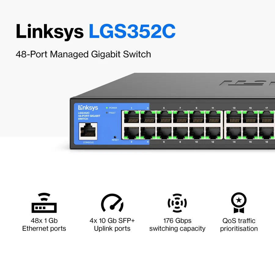 LGS352C  Linksys  Redes Panamá [2bc4c94d-bc7a-44e8-9b1a-9a3f230969ec]