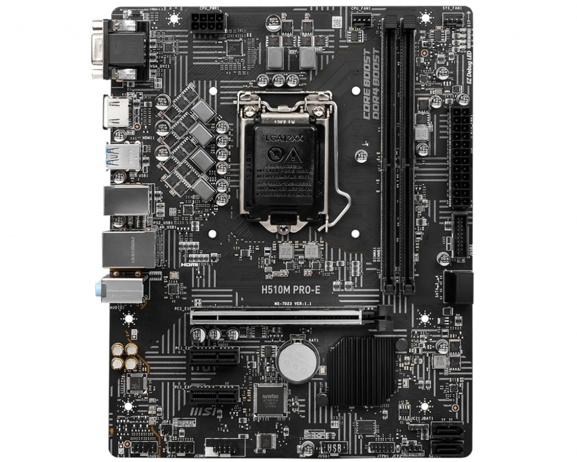 H510M PRO-E  MSI  Componentes Informáticos Panamá [41d00585-abd7-491d-8402-a586ef7422d4]