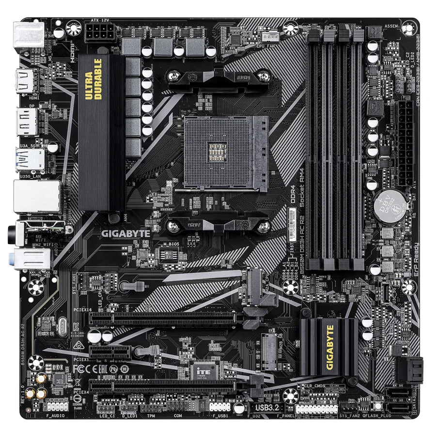 B550M DS3H AC R2  Gigabyte  Componentes Informáticos Panamá [5de4768b-45c6-4173-a00d-62b196ab5fd1]