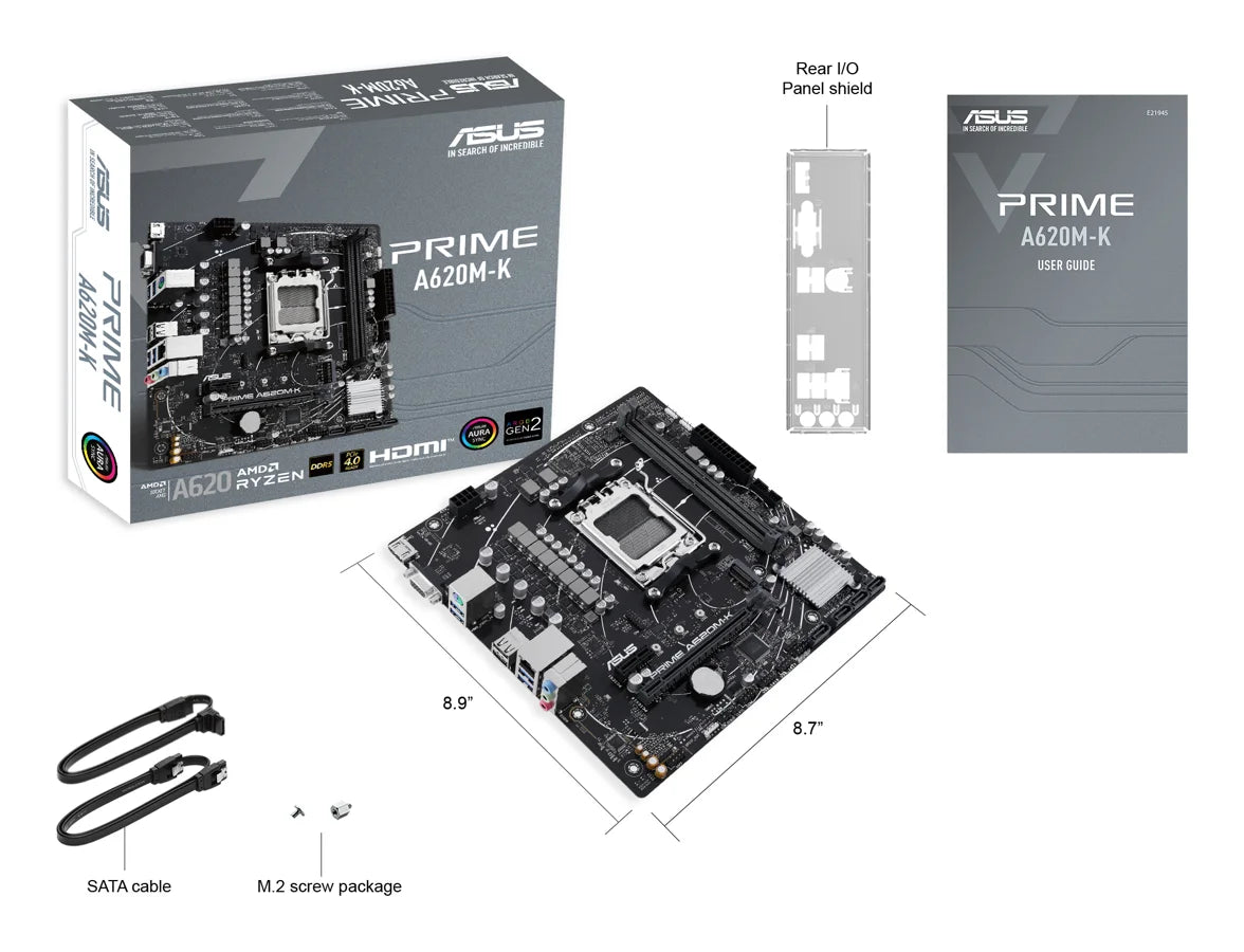 PRIME A620M-K  ASUS  Componentes Informáticos Panamá [74420497-f3c3-4244-95e3-7d97990b06aa]