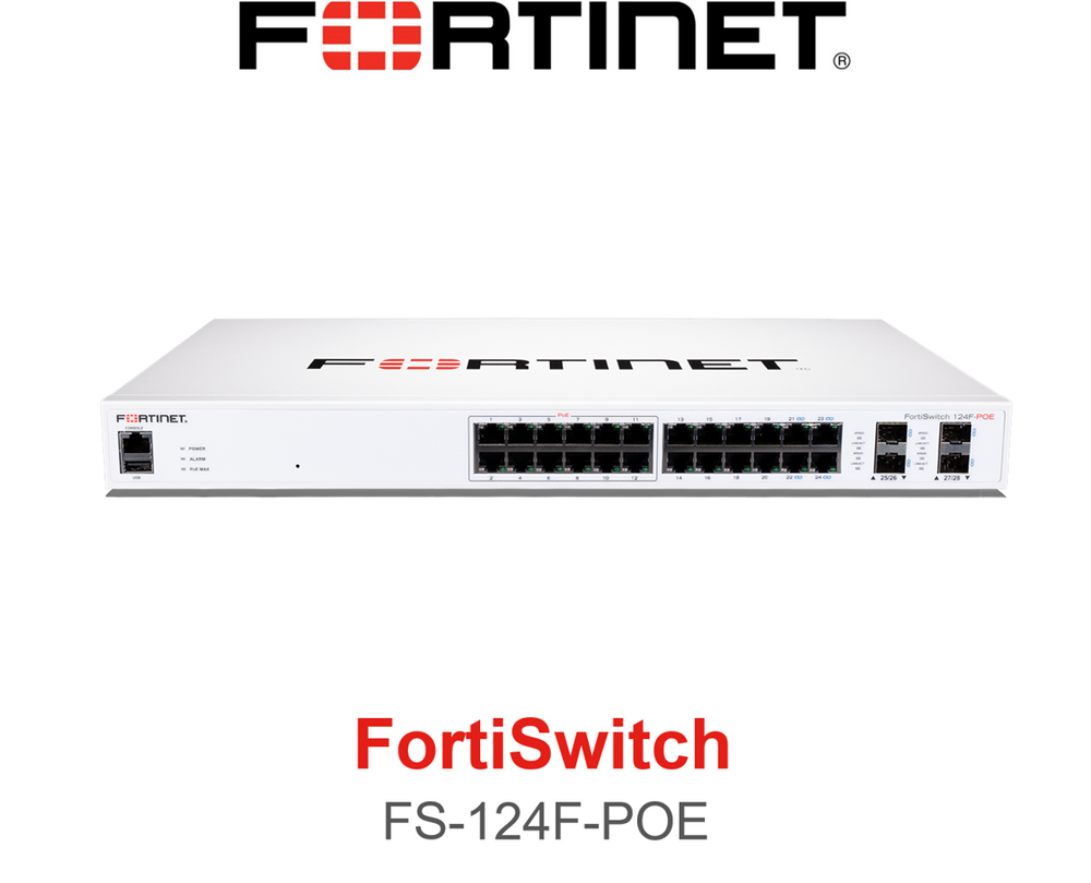 FS-124F-POE  Fortinet  Redes Panamá