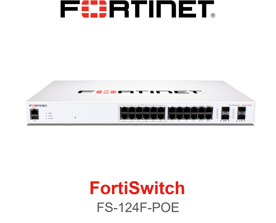 FS-124F-POE  Fortinet  Redes Panamá