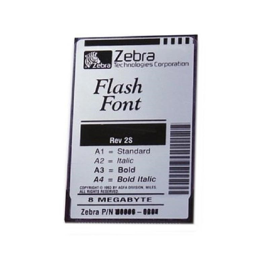 56080-001  Zebra  Printing Font Packs Panamá