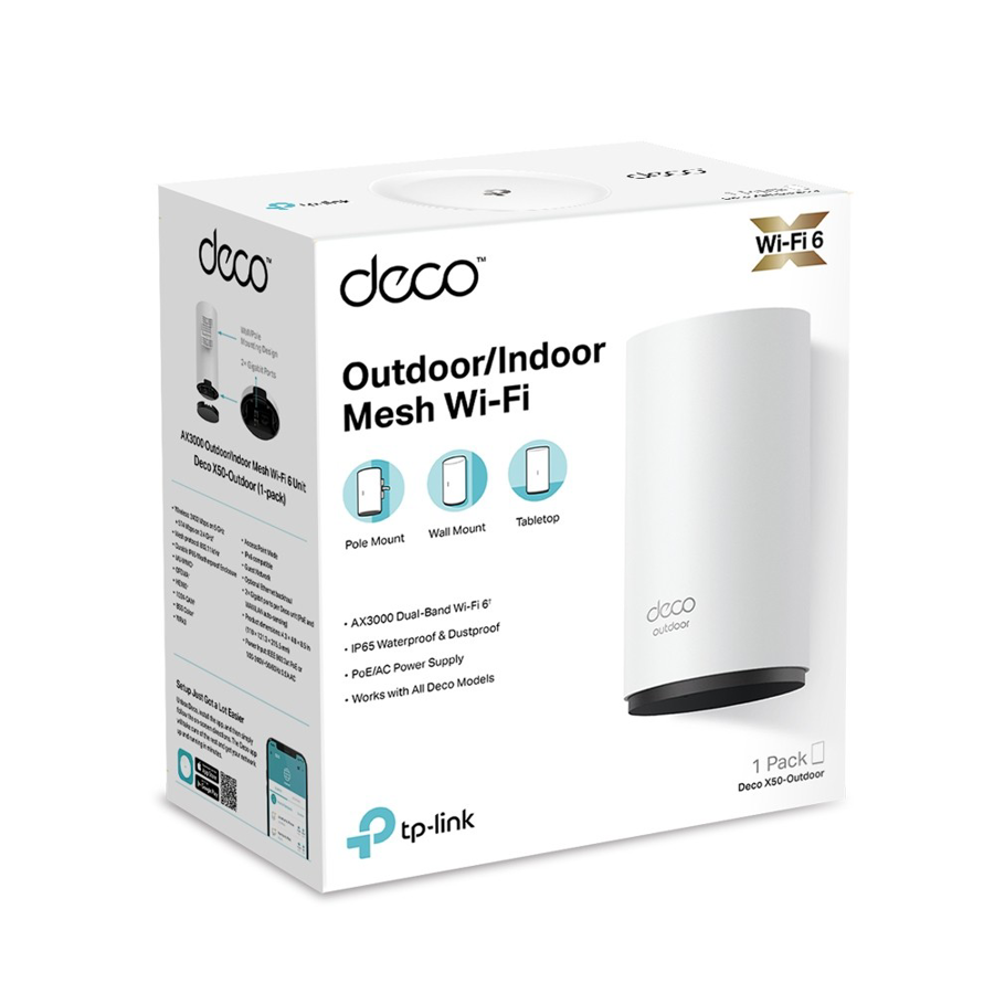 Deco X50-Outdoor(1-pack)  TP-Link  Redes Panamá