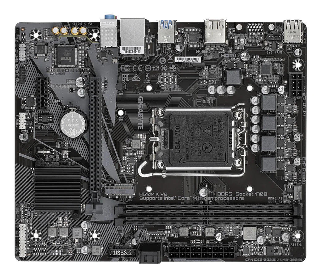 H610M K V2  Gigabyte  Componentes Informáticos Panamá [81344a05-03b8-4edd-baba-e72e9c053d9d]