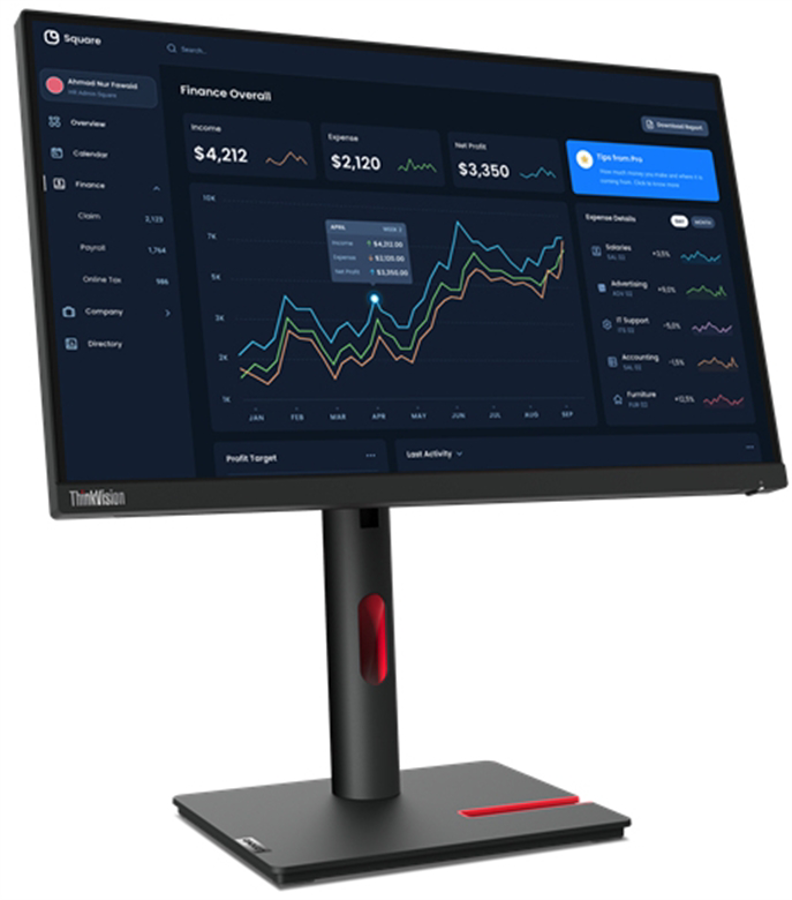 63B0MAR6LA  Lenovo  Monitores Panamá
