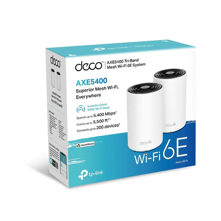 Deco XE75 Pro(2-pack)  TP-Link  Redes Panamá [92a08695-f949-4bf6-983e-8c4dc218cc01]