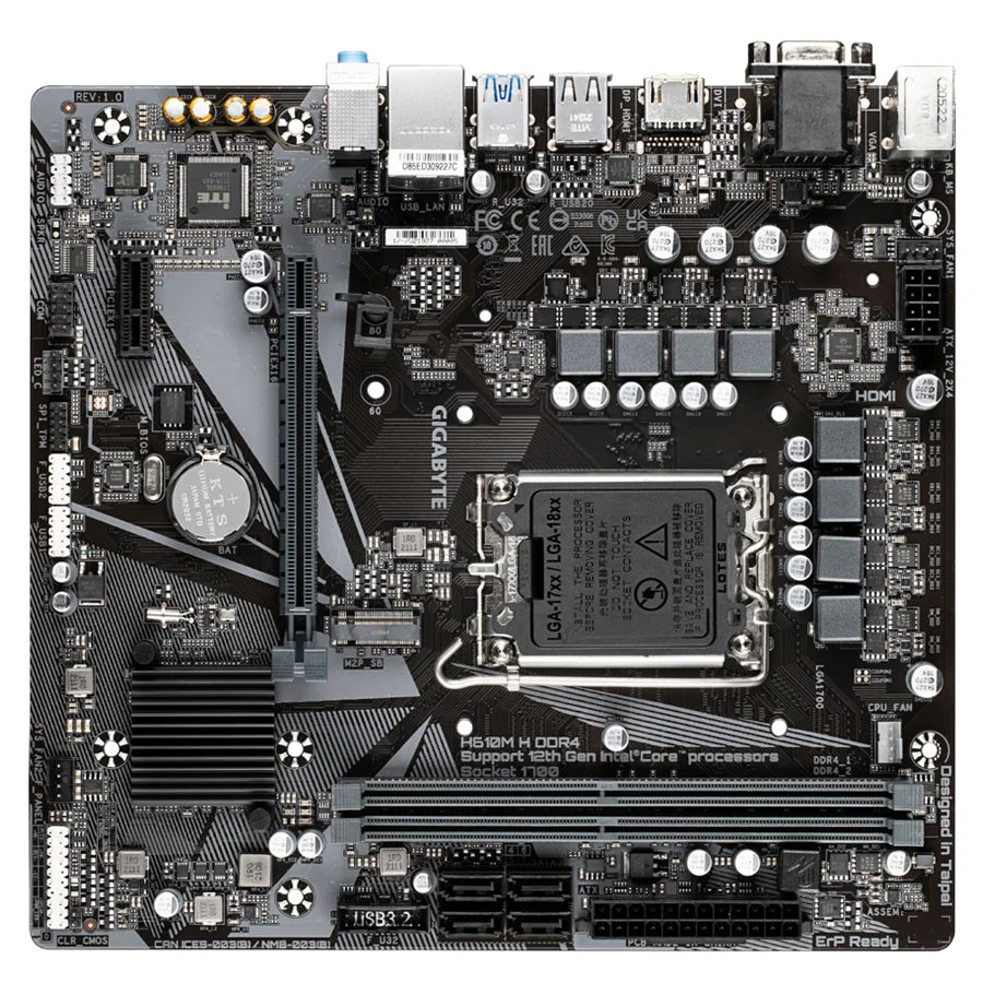 H610M H DDR4  Gigabyte  Componentes Informáticos Panamá [93cf52e4-862a-4168-a999-76f35c164ffb]
