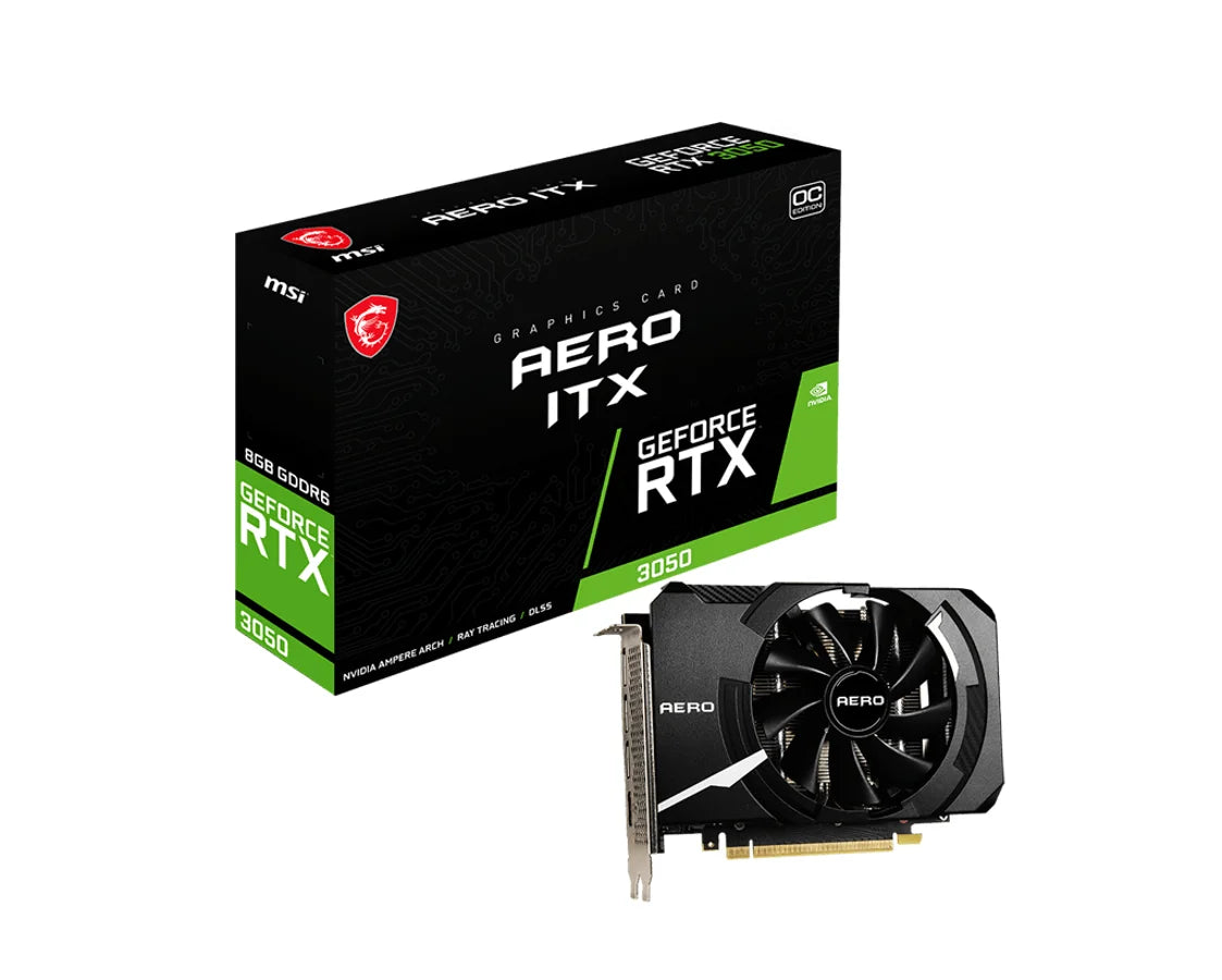 GeForce RTX 3050 AERO ITX 8G OC  MSI  Componentes Informáticos Panamá [a2d7c0d7-c6e0-462e-babe-e6a35dc9be41]
