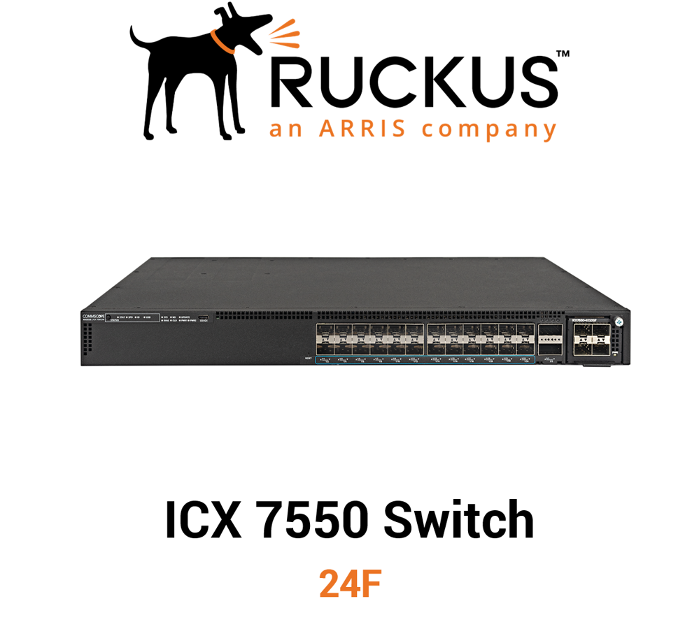 ICX7550-24F-E2-R3    Switch Panamá