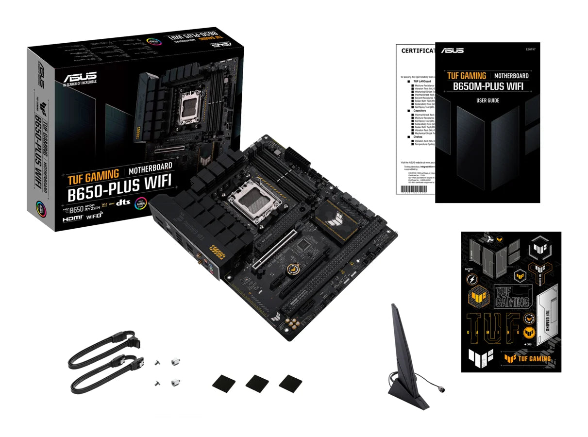 TUF GAMING B650-PLUS WIFI  ASUS  Componentes Informáticos Panamá [b96caa1a-c7d8-4057-a70b-6ec44c355bb1]