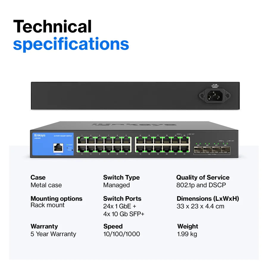 LGS328C  Linksys  Redes Panamá [c038eccd-7df0-4e07-96e6-6828a792f9df]
