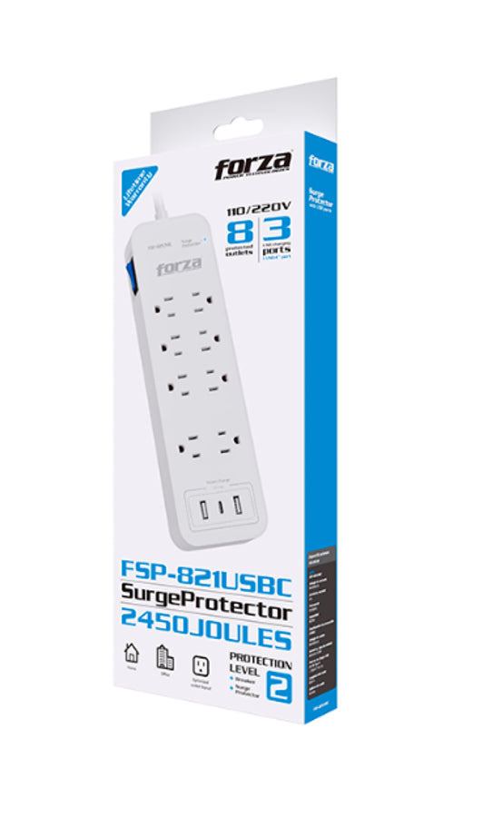 FSP-821USBC  Forza  Protección de Poder Panamá [f79ff9a6-a38b-4ad5-87c1-ea7b8c3a31b2]