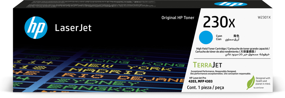 W2301X  HP  Consumibles y Media Panamá